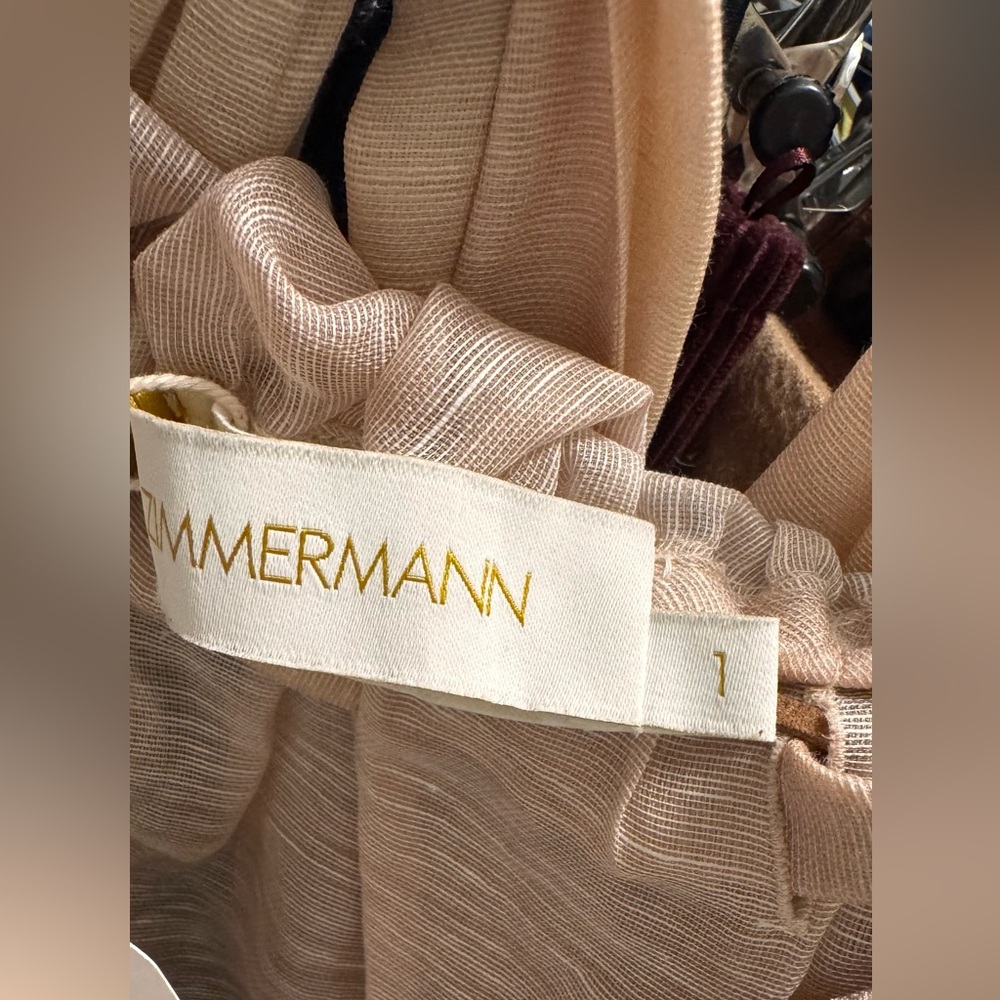 Zimmermann dress linen size 1. - Picture 5 of 8